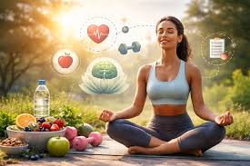 Mujer meditando